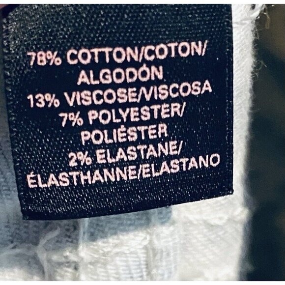 Victorias Secret Jeans Womens 10 Mid Rise Siren Animal Print Skinny Stretch Boho - Picture 7 of 9